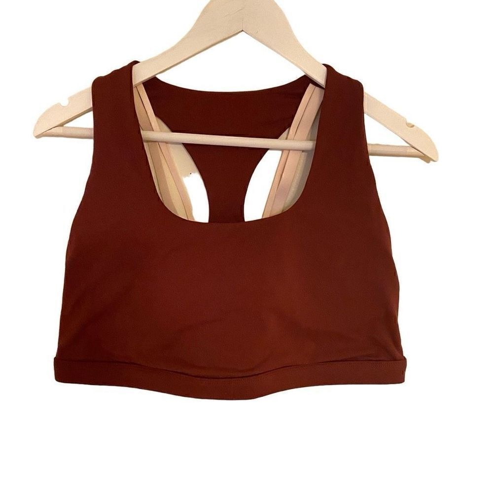 Fabletics Boost medium impact bra plus size XXL red